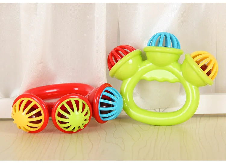 Baby Hand Rattle Ball Toy for Newborns 1-4 PCS