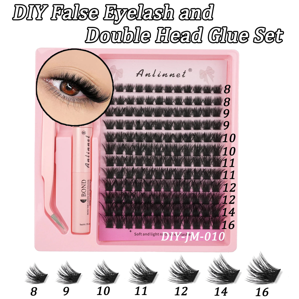 DIY Lash Clusters - 8- 15mm