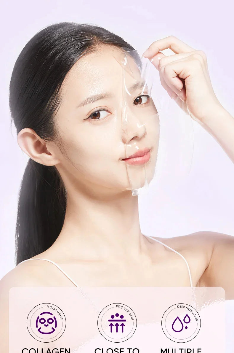 Collagen Anti-Aging Facial Mask Hydrating, Brightening & Wrinkle Repair