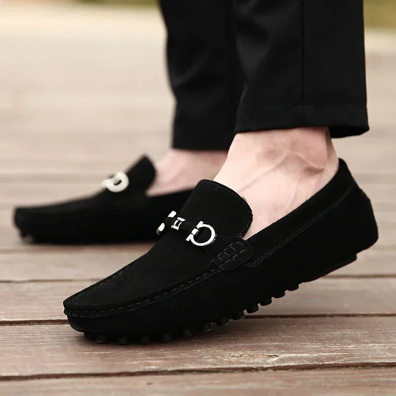 2025 Winter Men Fashion Trend Business Single Shoes