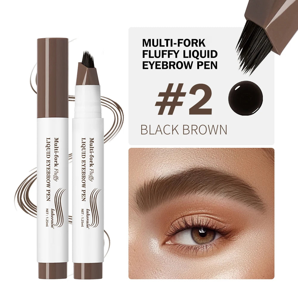 Waterproof Eyebrow Pencil - 4 Prong Tip Long Lasting