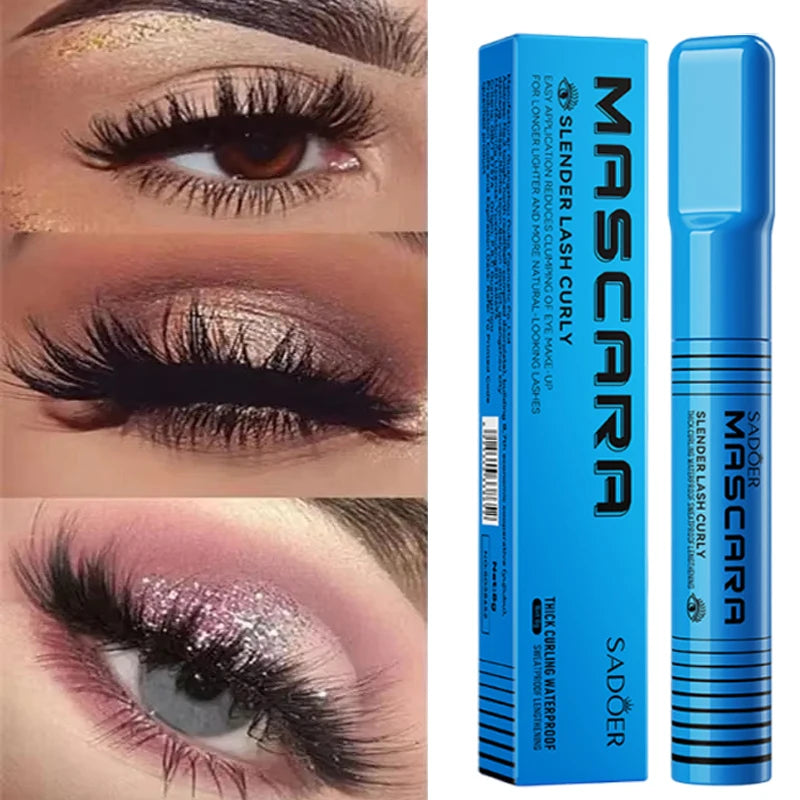 Waterproof Lengthening Mascara - Silk Fiber Formula for Volume & Length