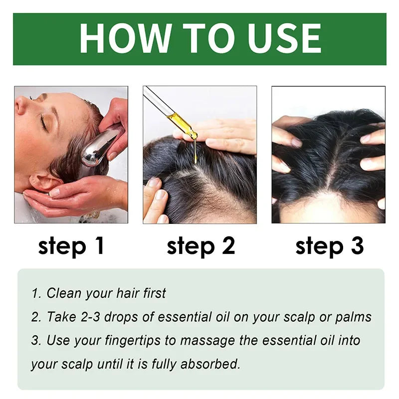 Premium Rosemary Scalp Wellness Oil - Nourishing Hair Care