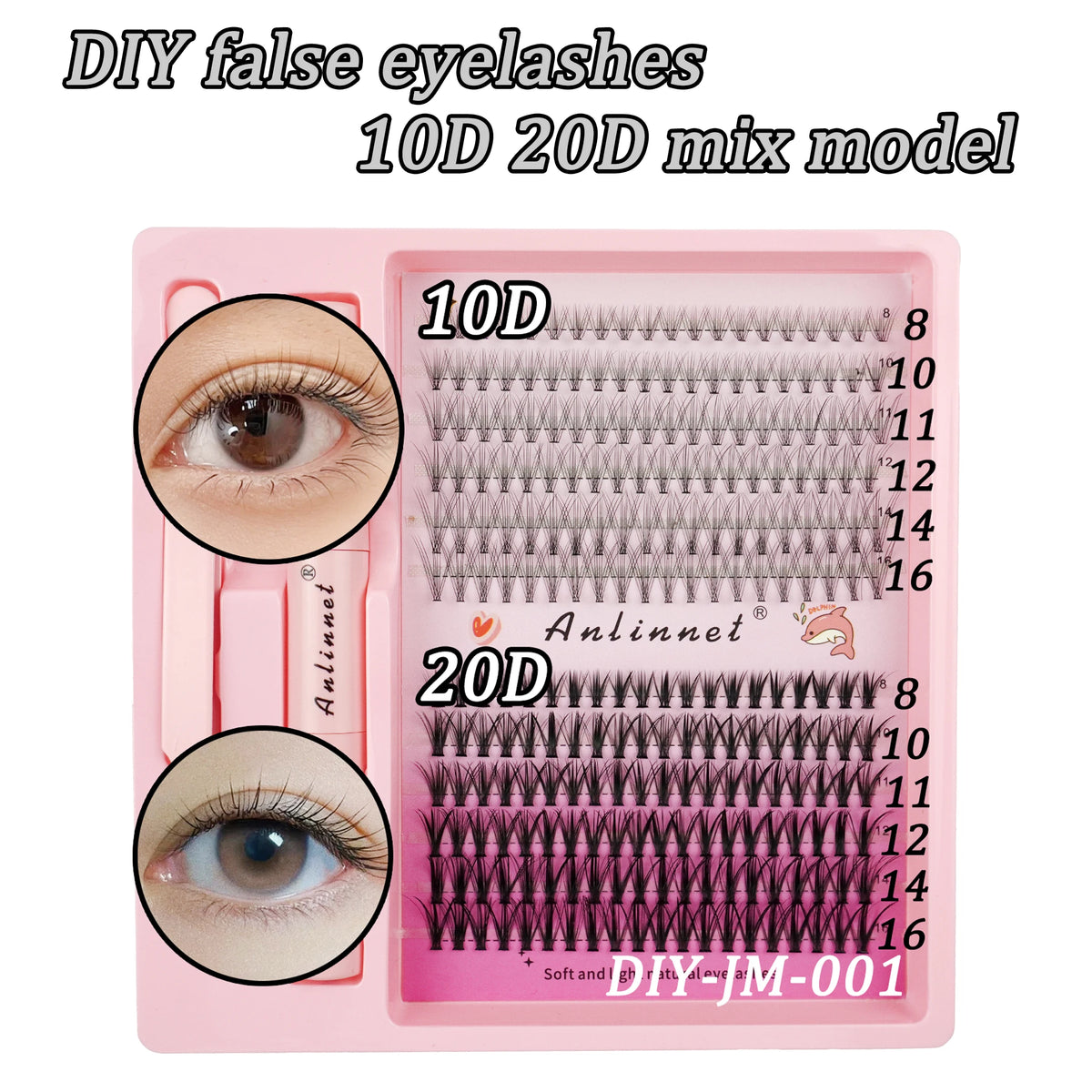 DIY Lash Clusters - 8- 15mm