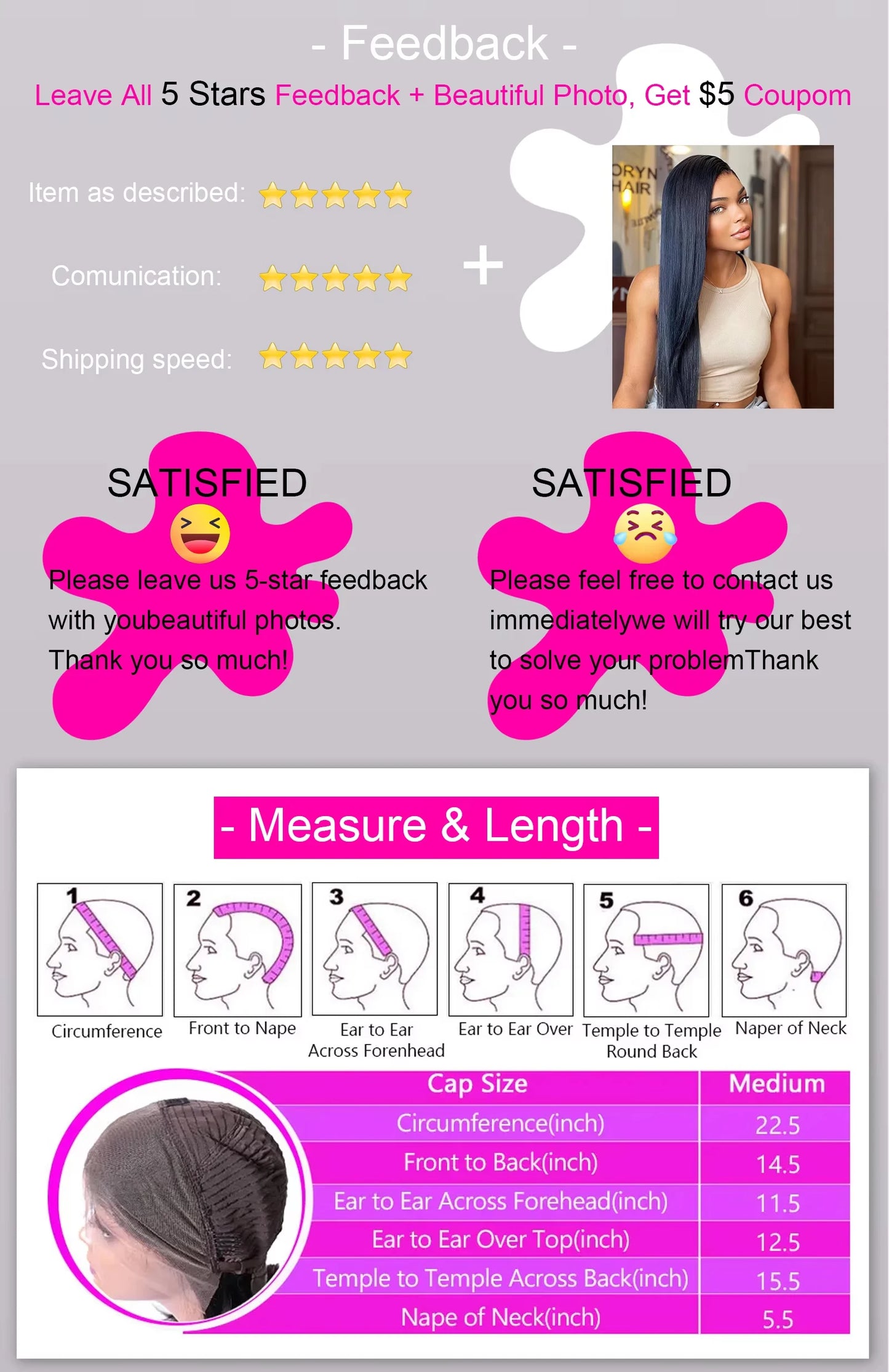 Kinky Curly Bob Wig-13x4 Lace Front Human Wig for Women