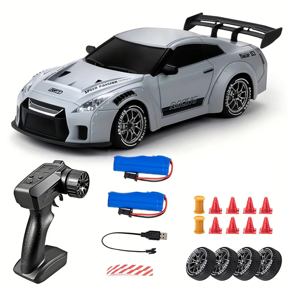 2026 RC Car 1/18 Scale Retro Remote Control Car with Light
