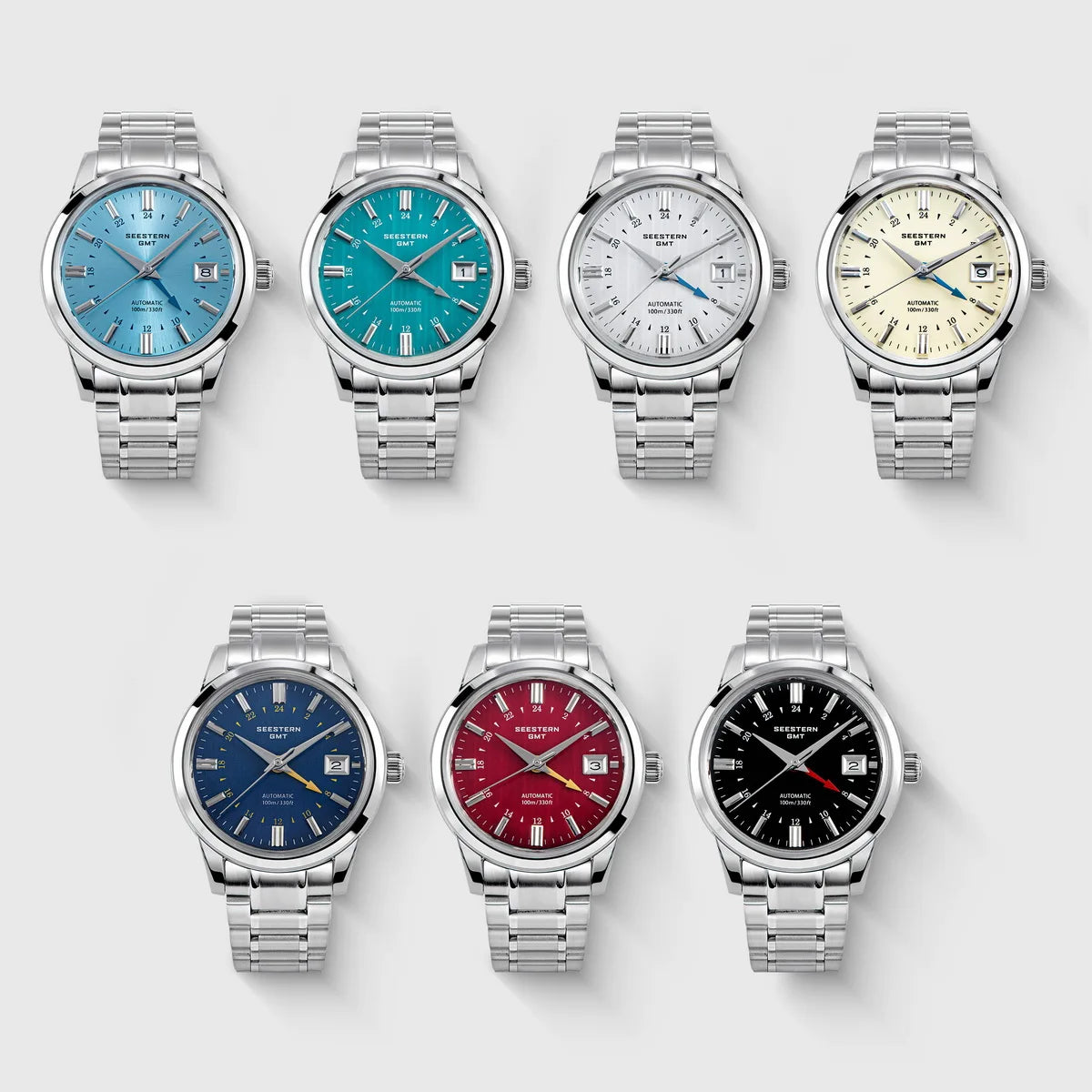 SEESTERN GMT Men of Watch Automatic NH34 Movement