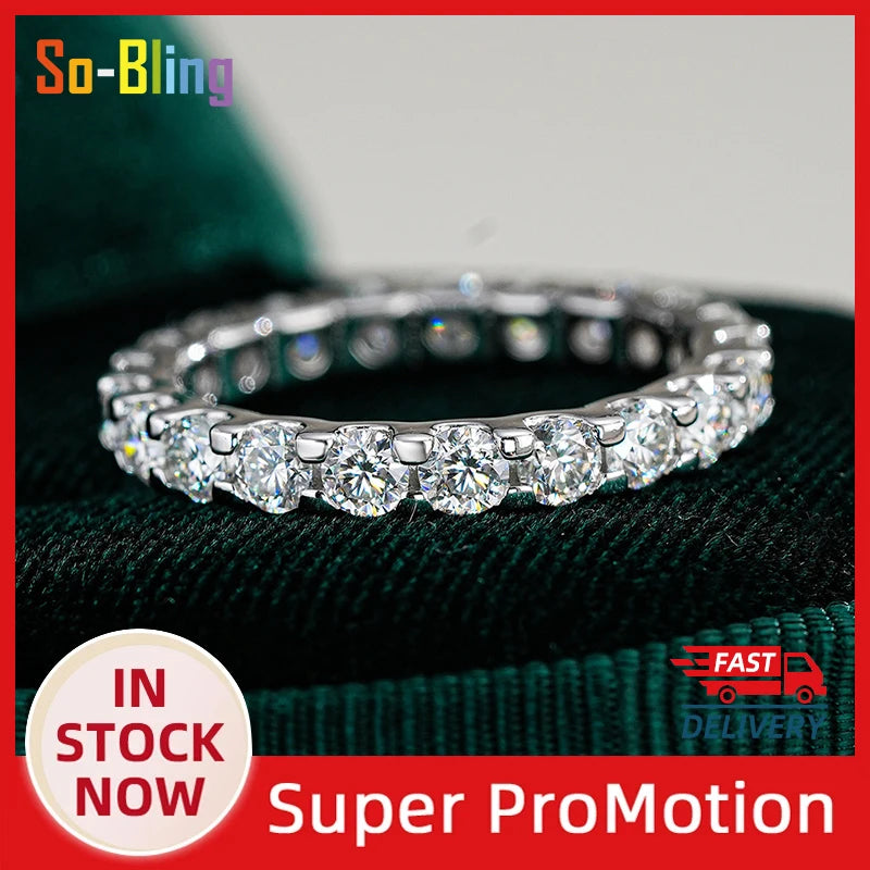 So- Bling S925 Sterling Silver Ring for Women Cubic Zirconia Size 5-9
