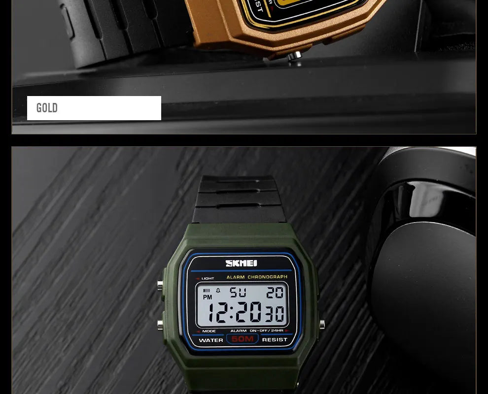 SKIMEI Women's Digital Watch Waterproof Sports Timepiece