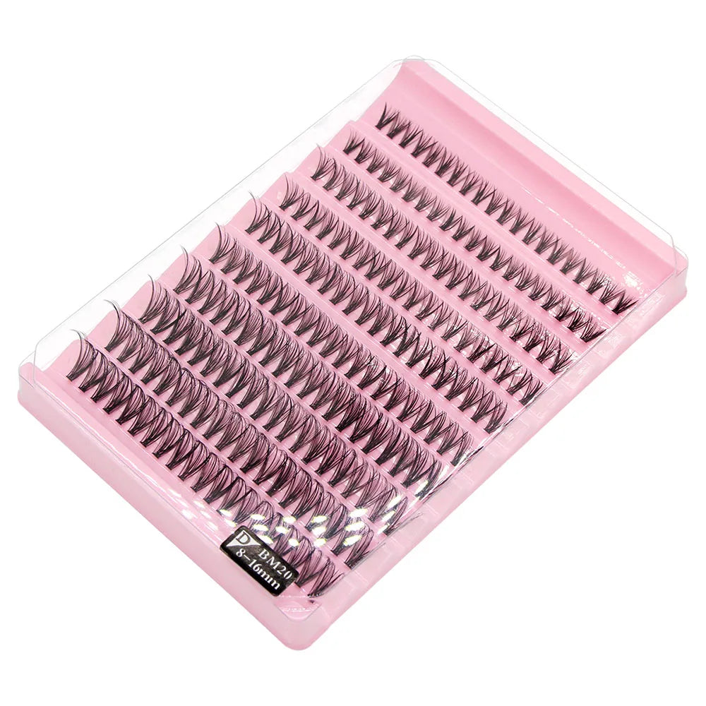 Big Capacity DIY Cluster Lashes 8-16mm