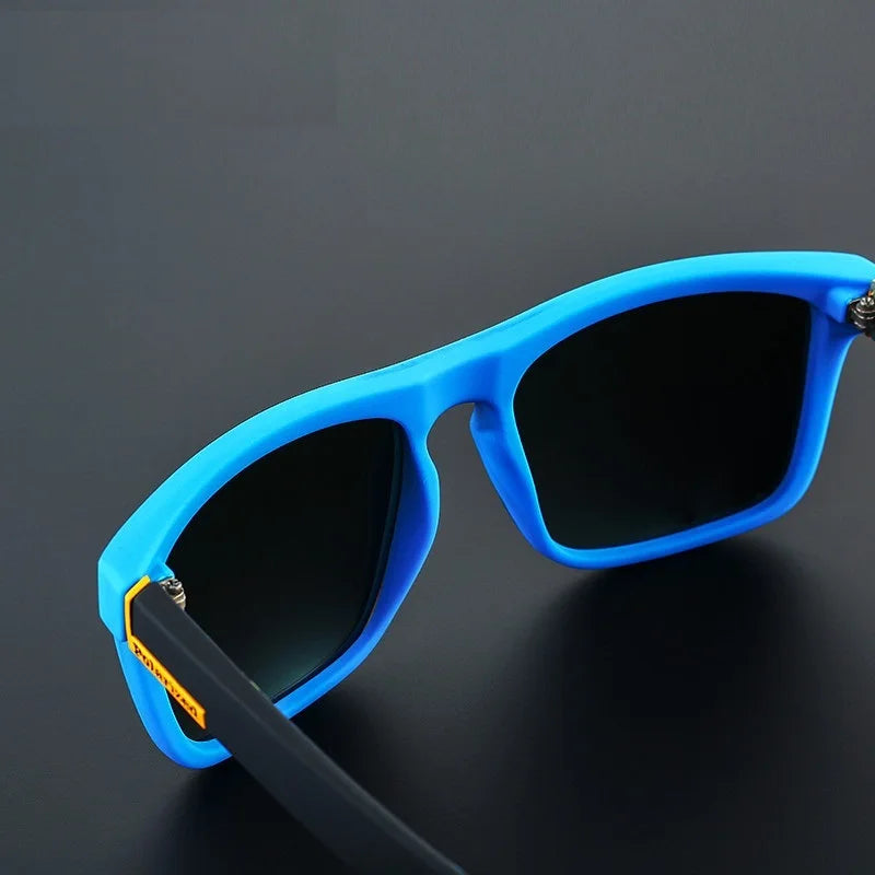 Fashion Square Polarized Sunglasses for Men- Vintage Designer UV400 Shades