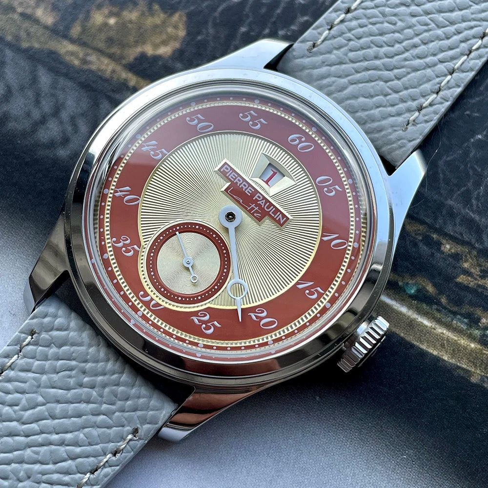 Pierre Puline Jumping Hour Men's Watch -Unique Dita, Premium Stlye