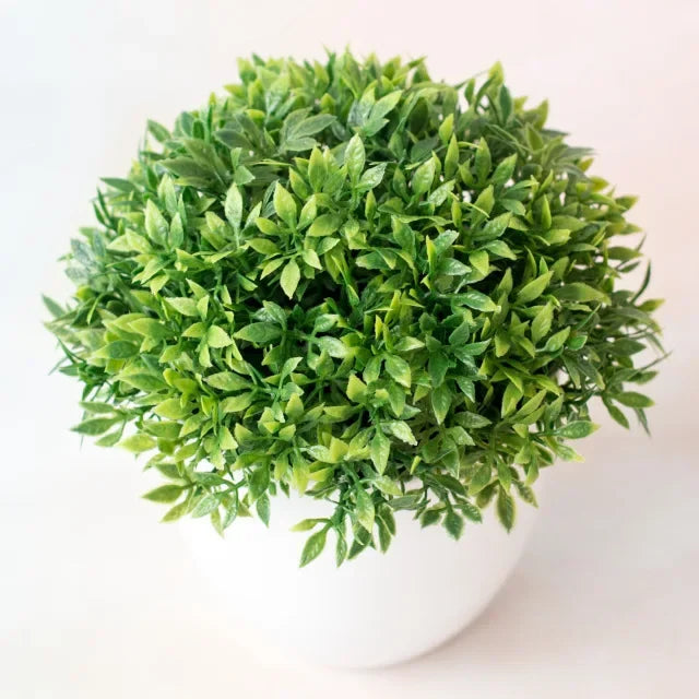 Artificial potted Bonsai Tree- Faux Green Plant for Hime, Garden & Patty Decor