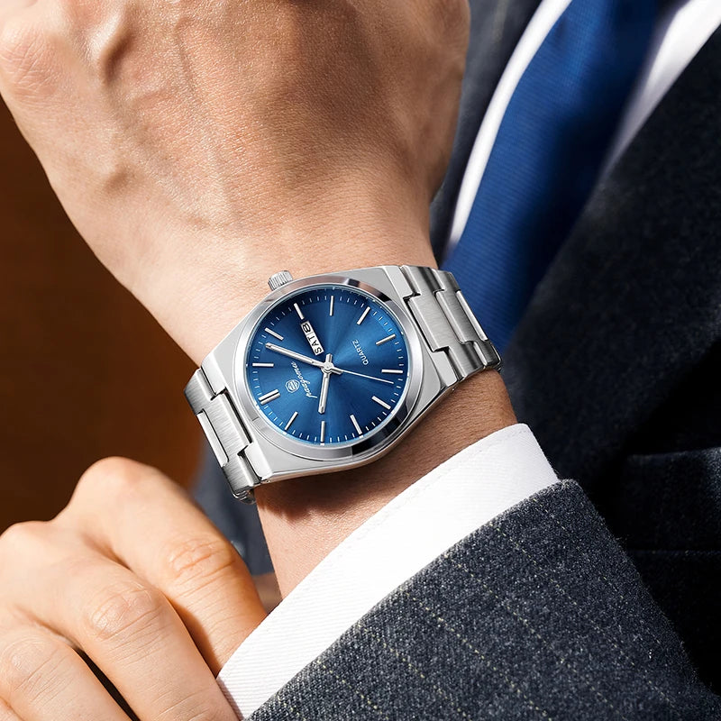 PAAZOMU Luxury Quartz Men's Watch Sport Waterproof Wristwatch