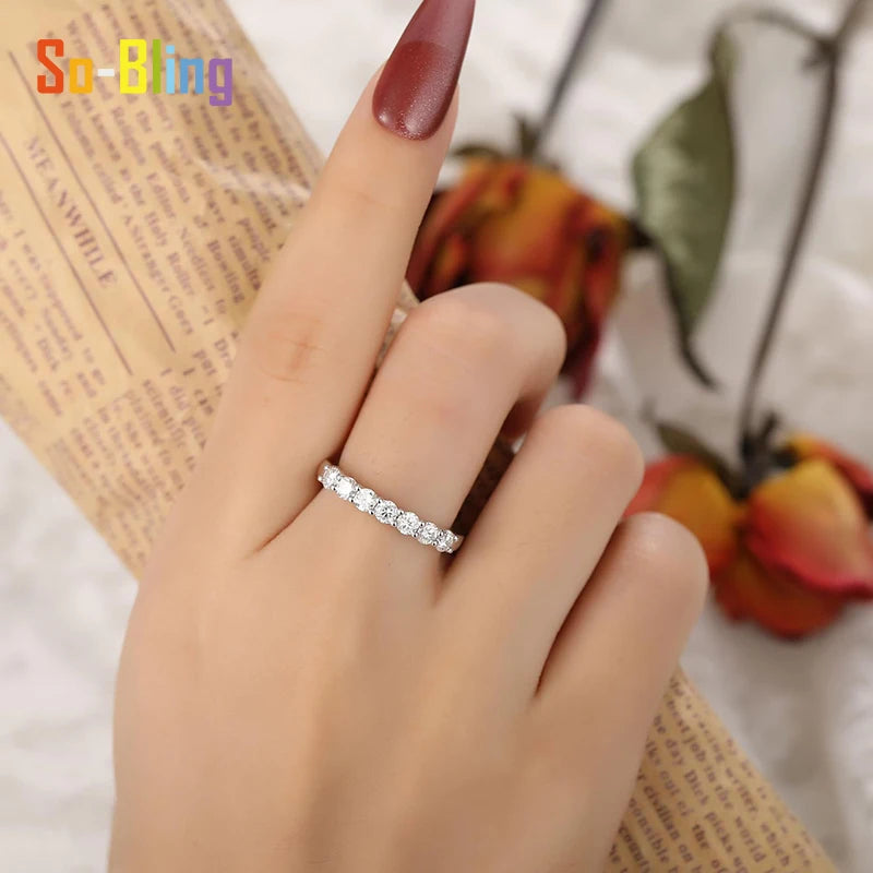 So- Bling S925 Sterling Silver Ring for Women Cubic Zirconia Size 5-9