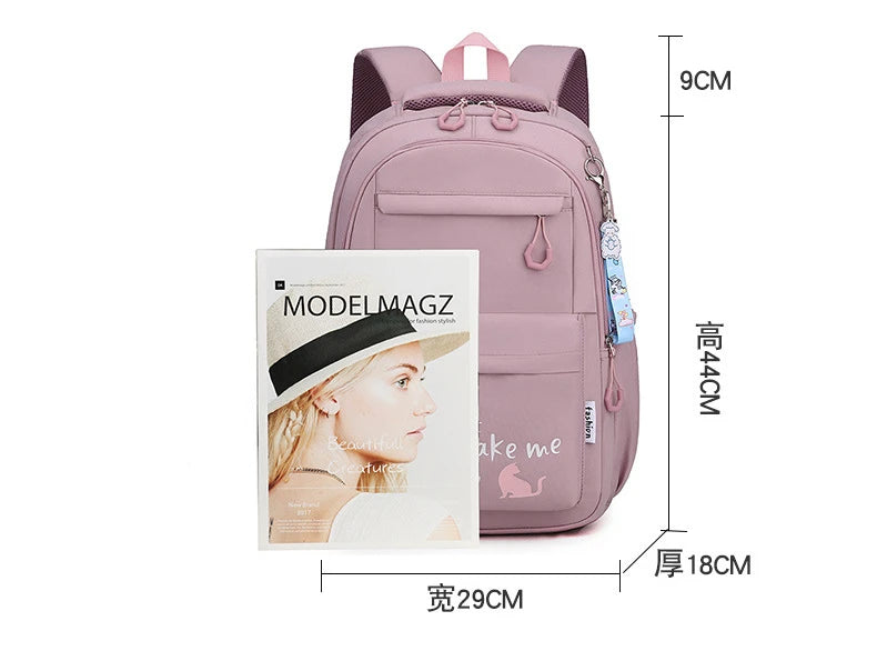 Backpack School Bag- Large Capacity Backpack for Kid's & Student