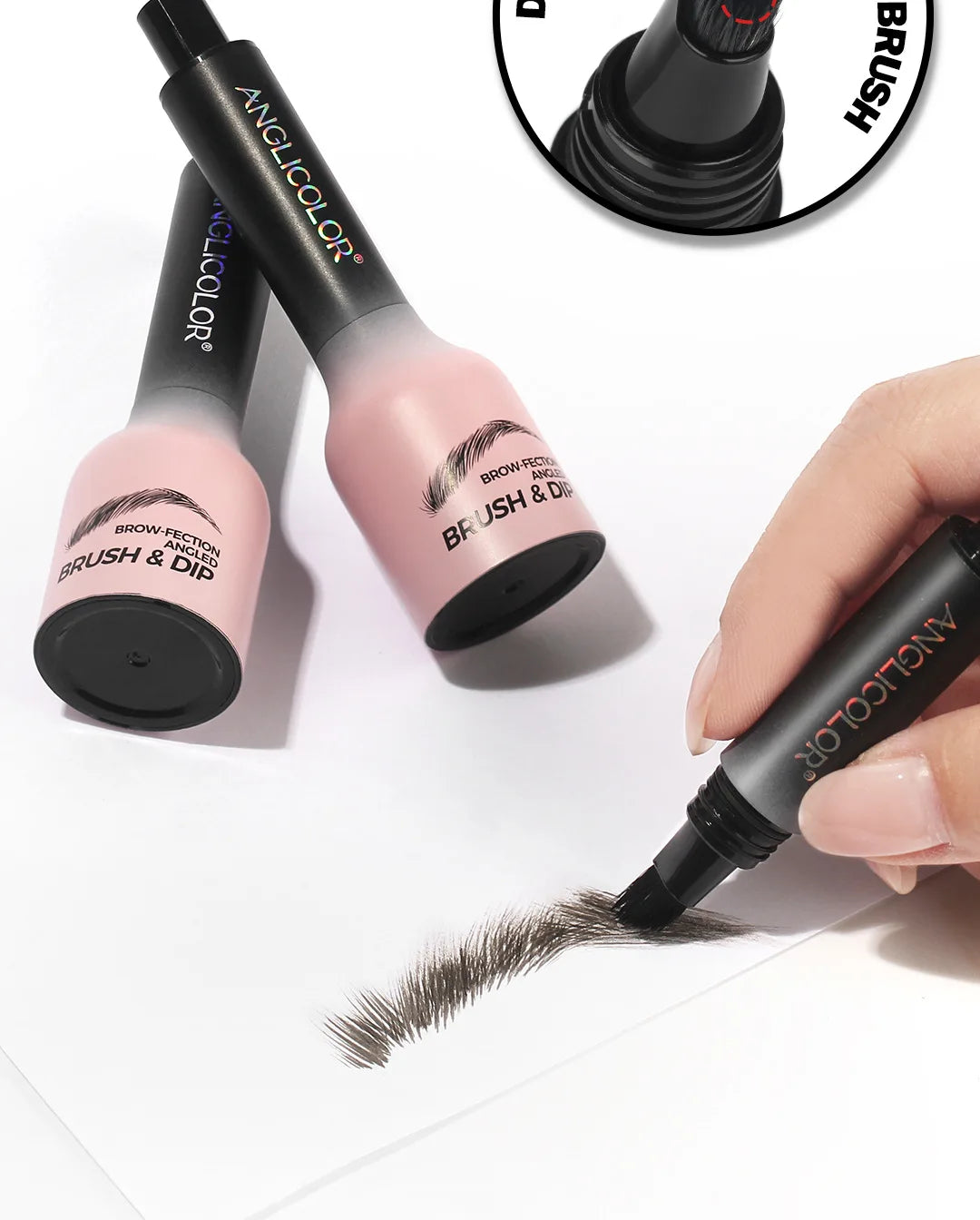 Waterproof Eyebrow Pencil - 4 Prong Tip Long Lasting