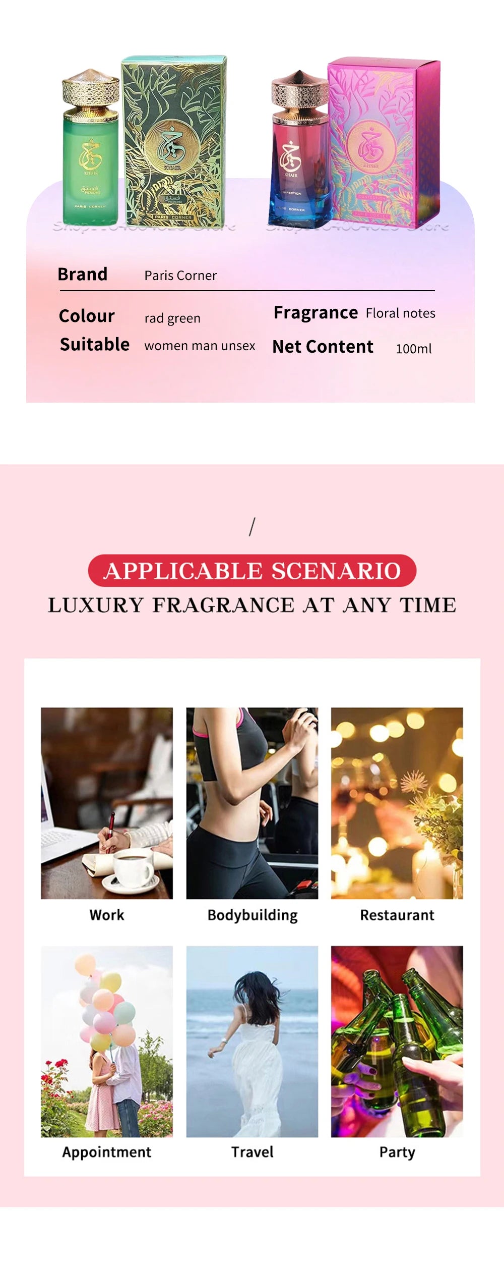 Khair Confection Eau de Parfum - Sweet Candy Scent 100ml