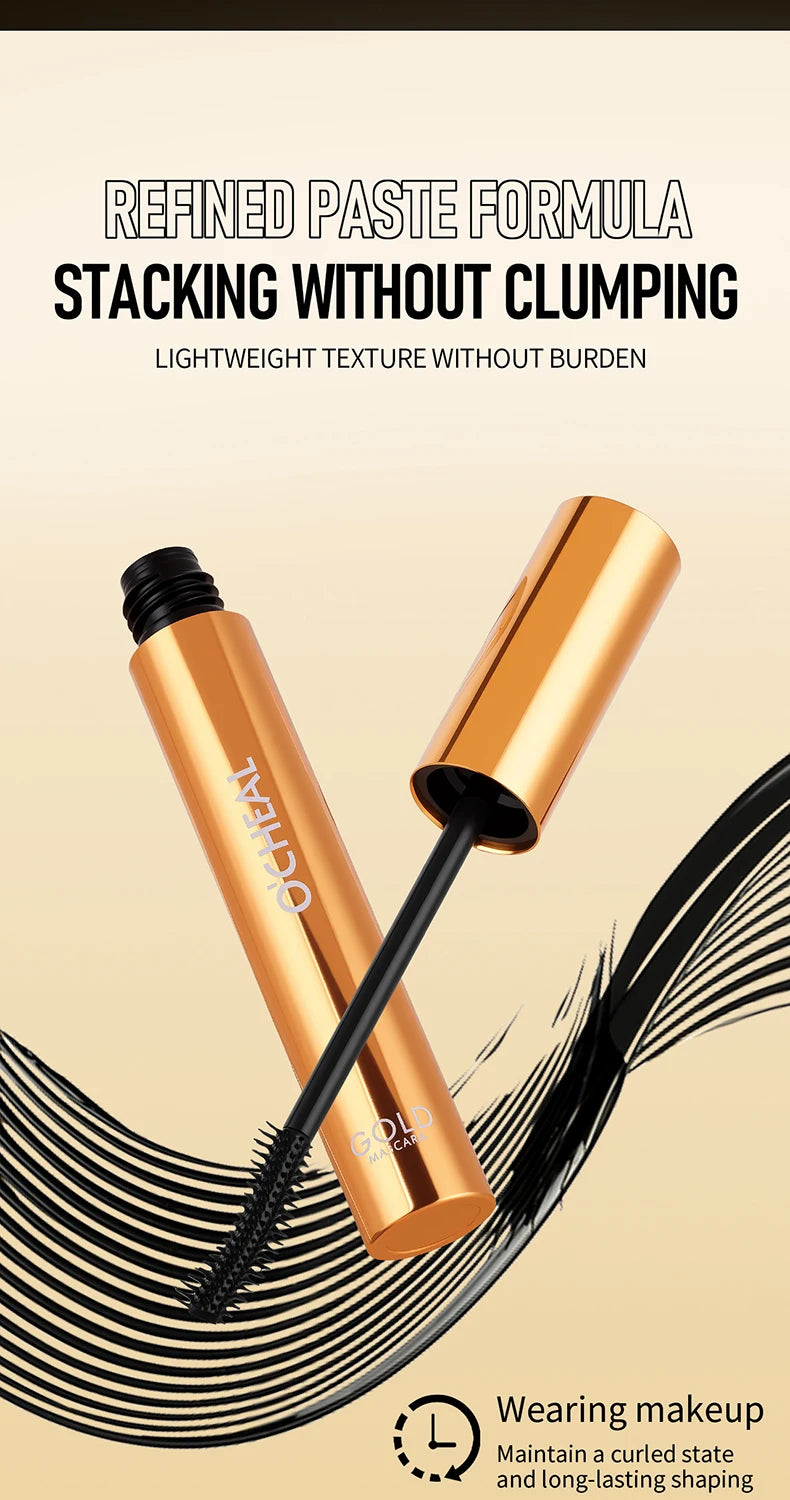 O' Cheal 3D Silk Fiber Mascara Volumizing & Lengthening Black Lash