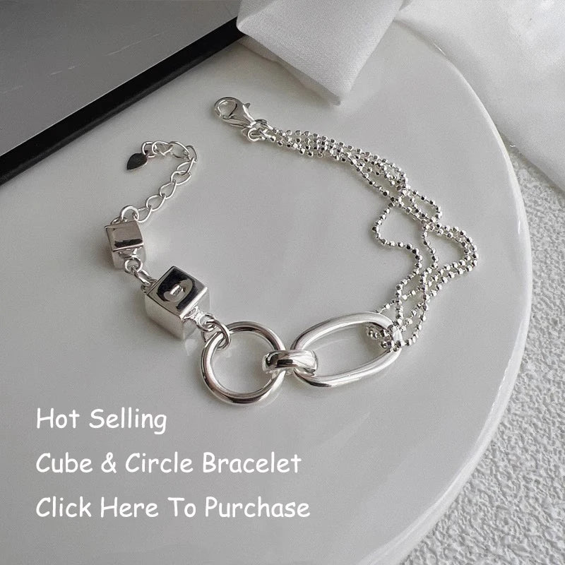 925 Sterling Silver Necklace Heart Pendant Love Adjustable Choker Elegant for Women Girl Jewelry Gift Dropshipping Wholesale