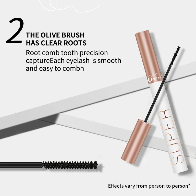 O' Cheal 3D Silk Fiber Mascara Volumizing & Lengthening Black Lash