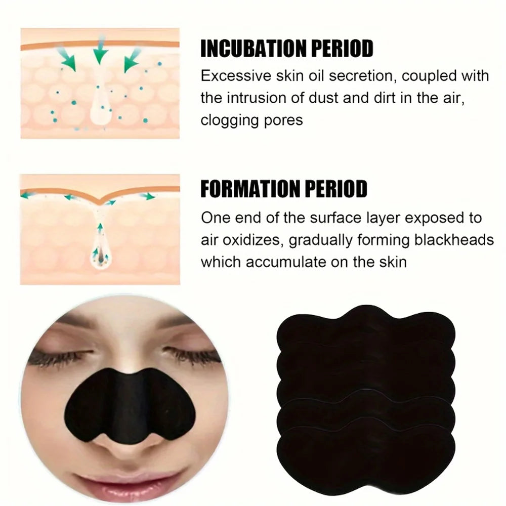 Nose Blackhead Remover Mask - Pore Cleansing & Acne Treatment Strips (10/20/100 PCS
