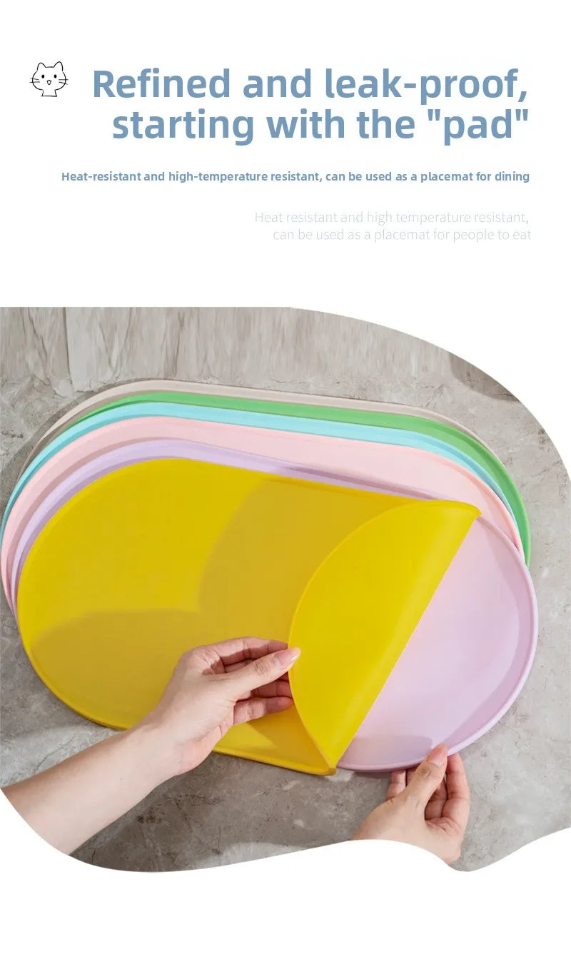 Non - slip Waterproof Pet Feeding Mat