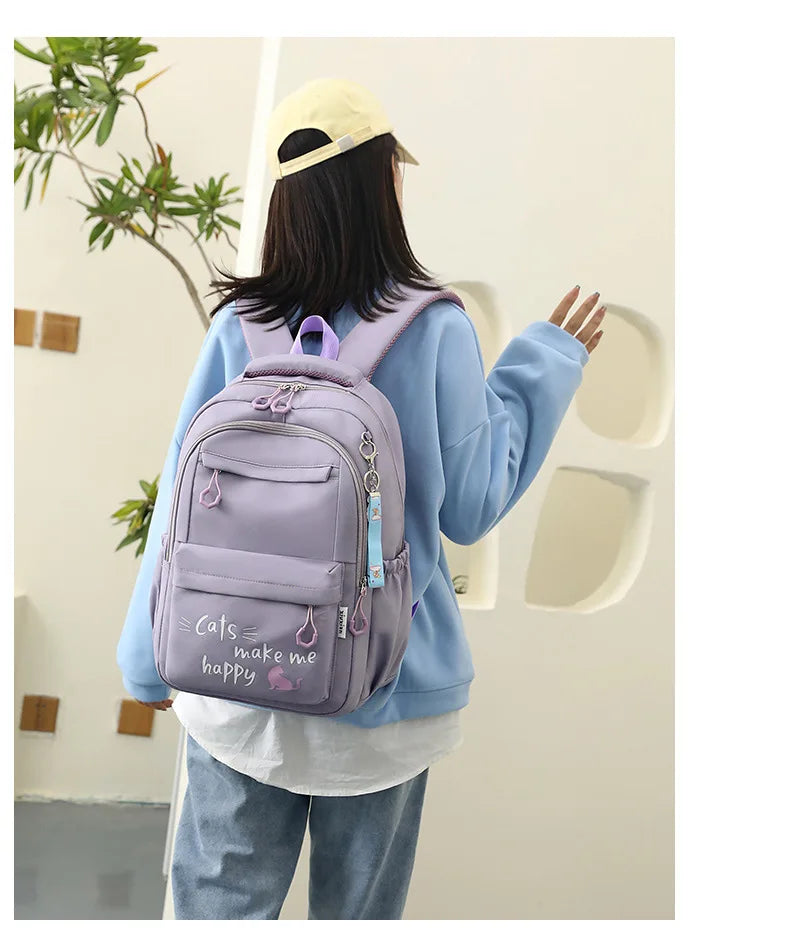 Backpack School Bag- Large Capacity Backpack for Kid's & Student
