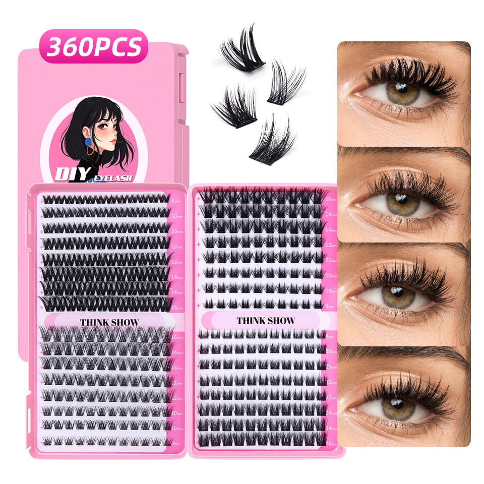640 - Piece Professional Eyelash Extension Kit