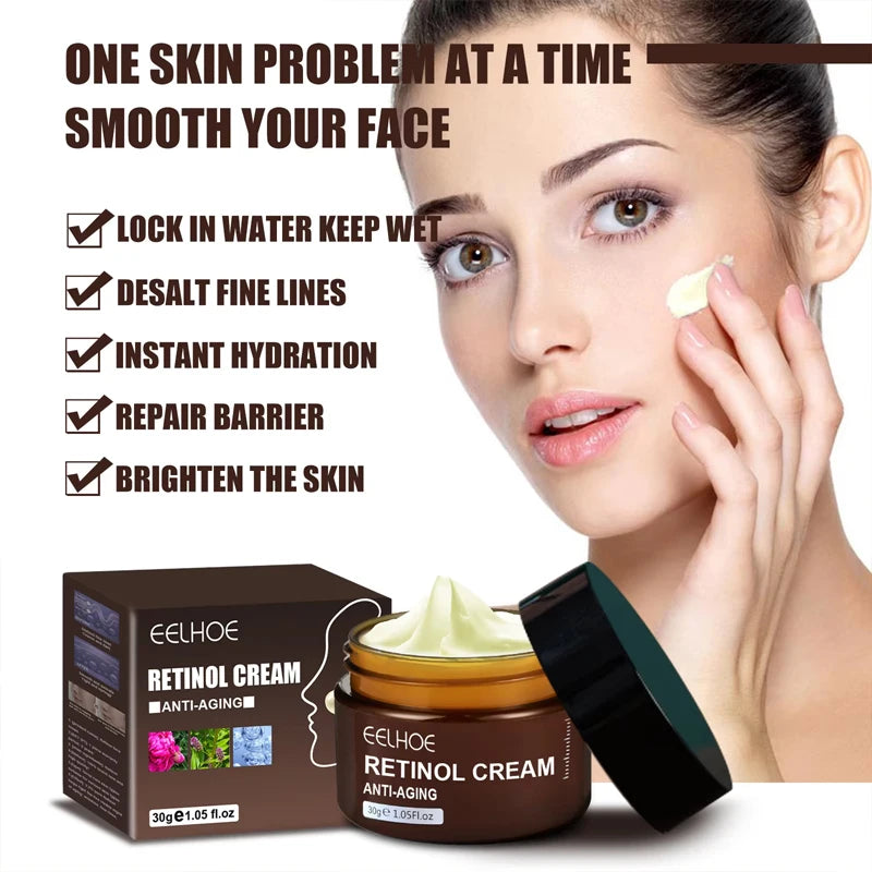 Retinol Wrinkle Remover Face Cream-Anti-Aging Lifting Moisturizing.