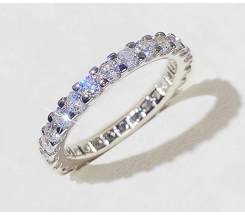 So- Bling S925 Sterling Silver Ring for Women Cubic Zirconia Size 5-9