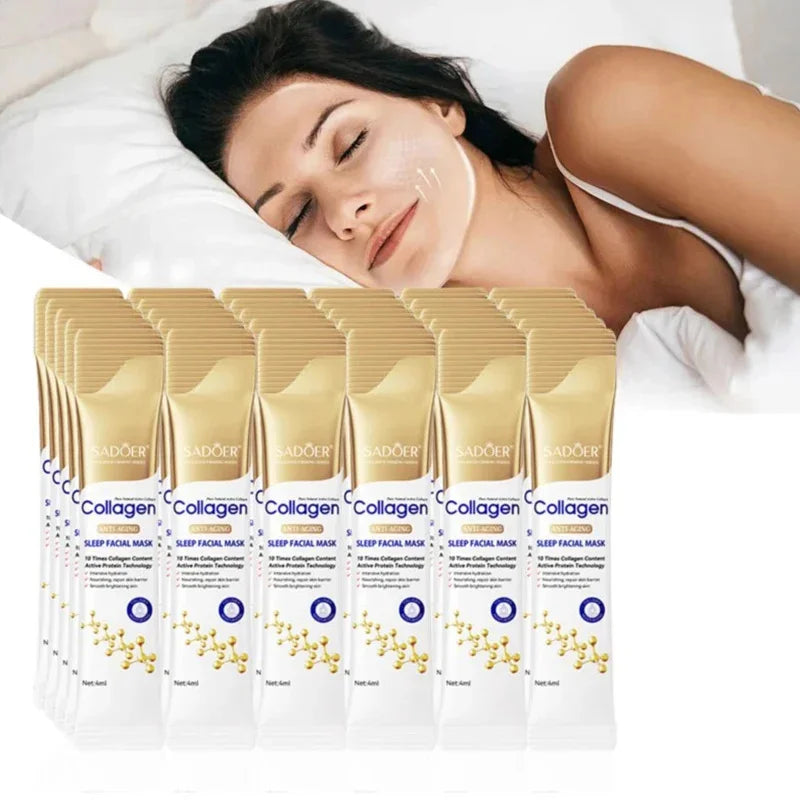 Collagen Sleeping Face Masks- Moisturizing & firming Overnight Treatment