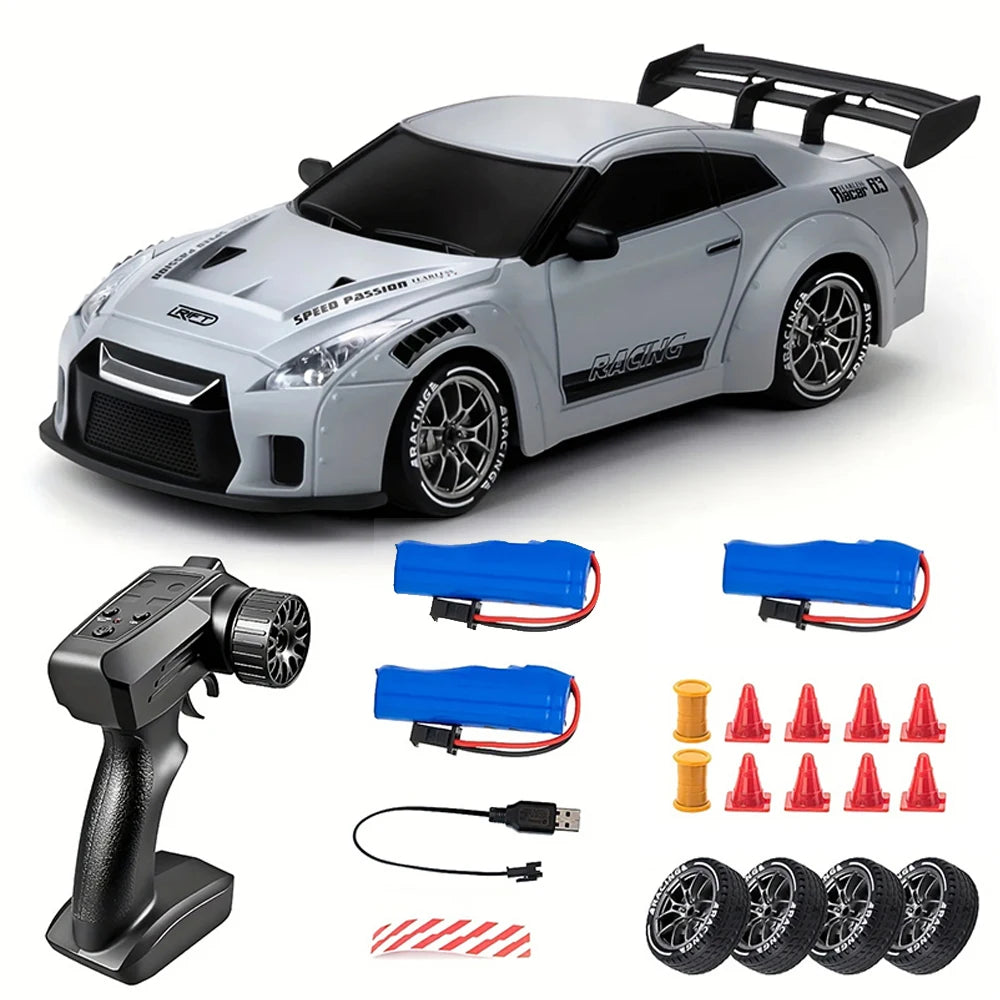 2026 RC Car 1/18 Scale Retro Remote Control Car with Light