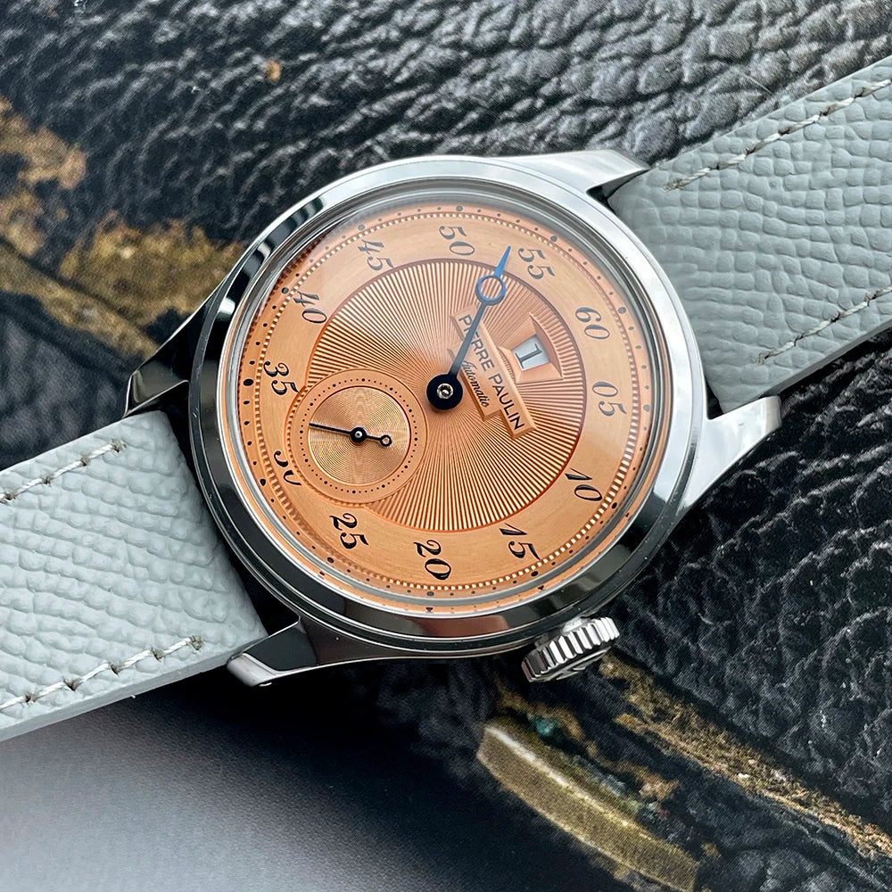 Pierre Puline Jumping Hour Men's Watch -Unique Dita, Premium Stlye