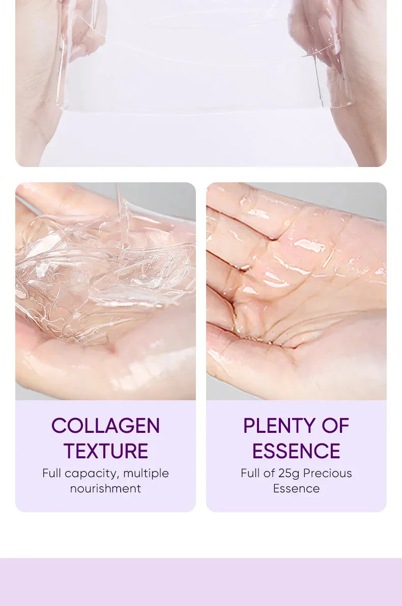 Collagen Anti-Aging Facial Mask Hydrating, Brightening & Wrinkle Repair