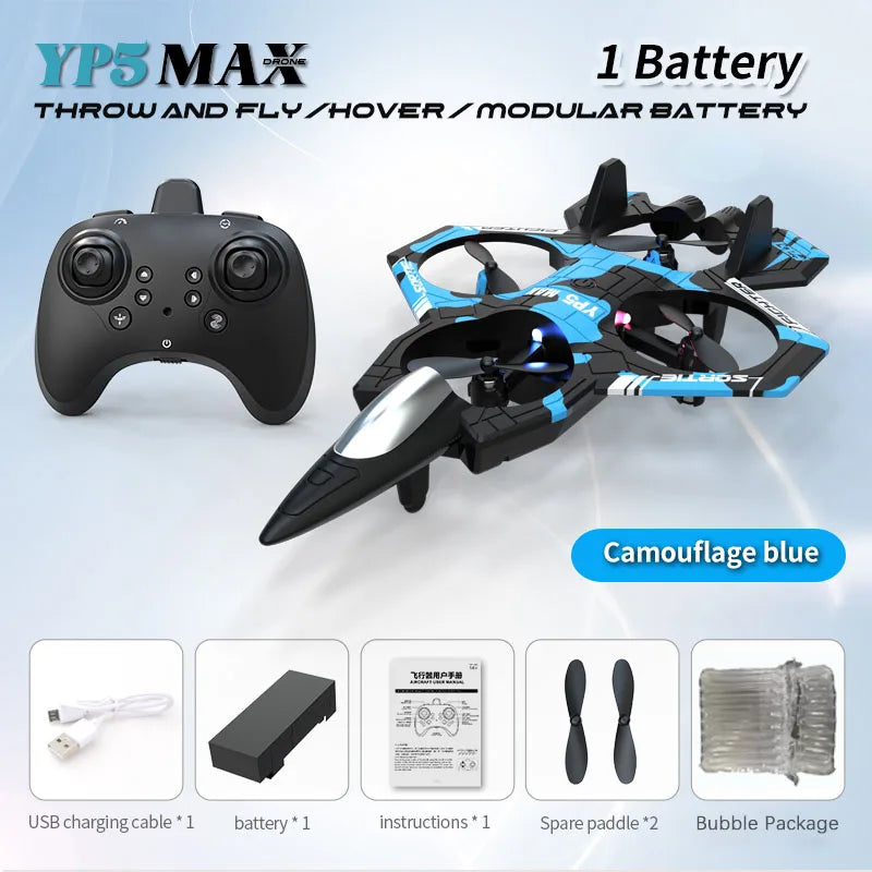 4-Axis Gyro Remote Control Fighter Jet 360* Flip RC Airplane for Kids & Boys