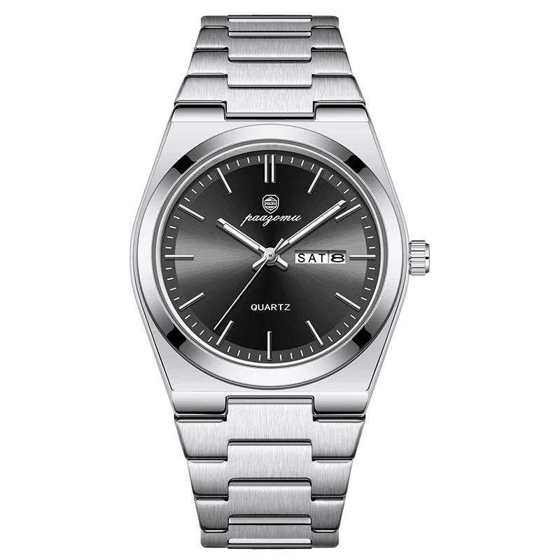 PAAZOMU Luxury Quartz Men's Watch Sport Waterproof Wristwatch