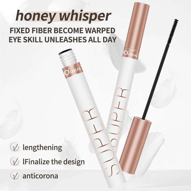 O' Cheal 3D Silk Fiber Mascara Volumizing & Lengthening Black Lash