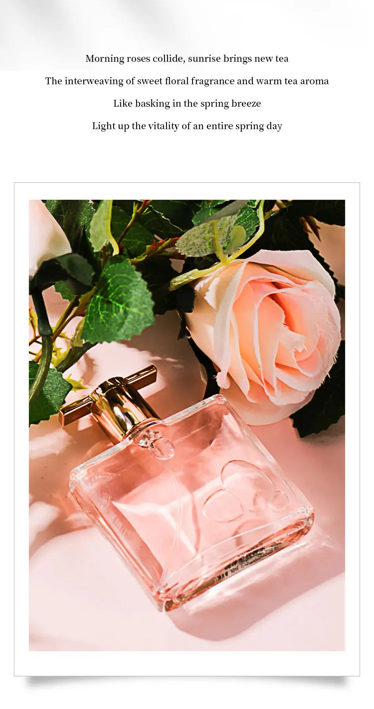 Hot Sale 50ml Eau De Parfum Spray Sweet Fruit Floral Notes Long Lasting Energetic Romantic Idol Perfume for Women