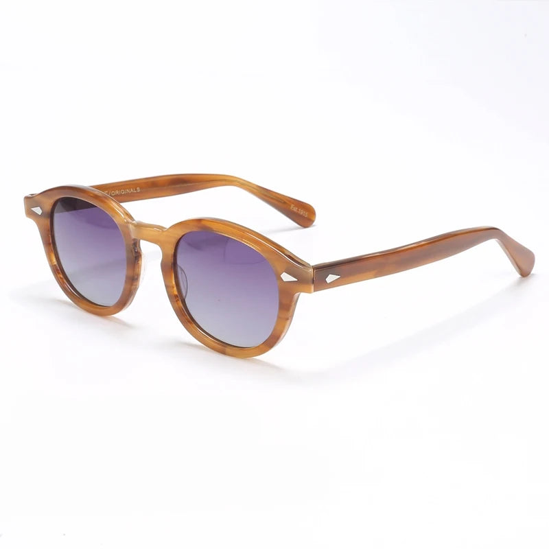 Fashion Polarized Sunglasses for Men- Johnny Depp Style UV400 Vintage Shades