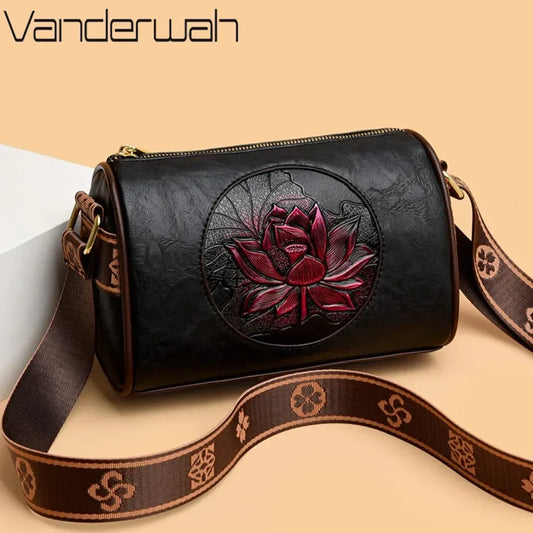 Casual Women Handbag Soft Leather Shoulder Crossbody Bag for Women