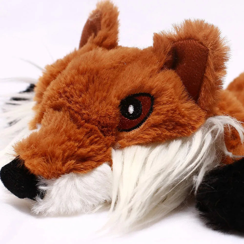Funny Simulated Animal Plush Squeaky Dog Toy – Stuffingless Chew Toy for Dogs