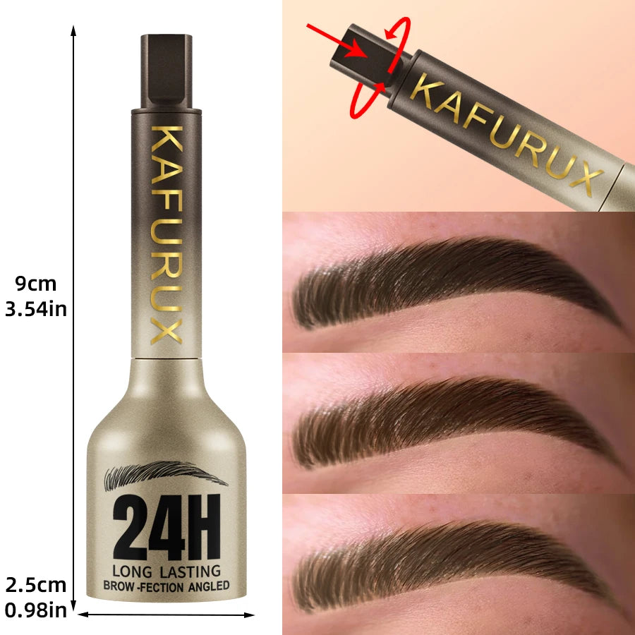 3D Dye Eyebrow Pencil- Anti - Smudge Waterproof Long Lasting Hairline Pen
