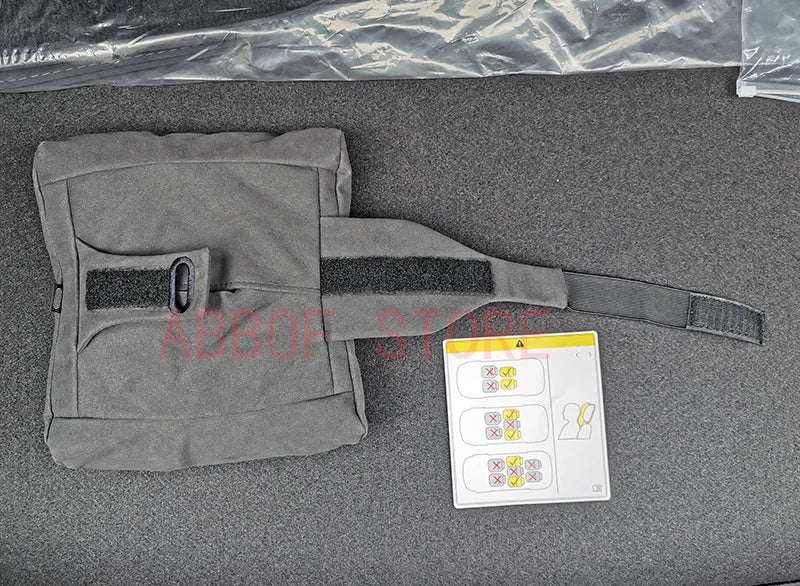 Car Seat Neck Support Pillow- Soft Headrest Cushion for Driver & Passenger