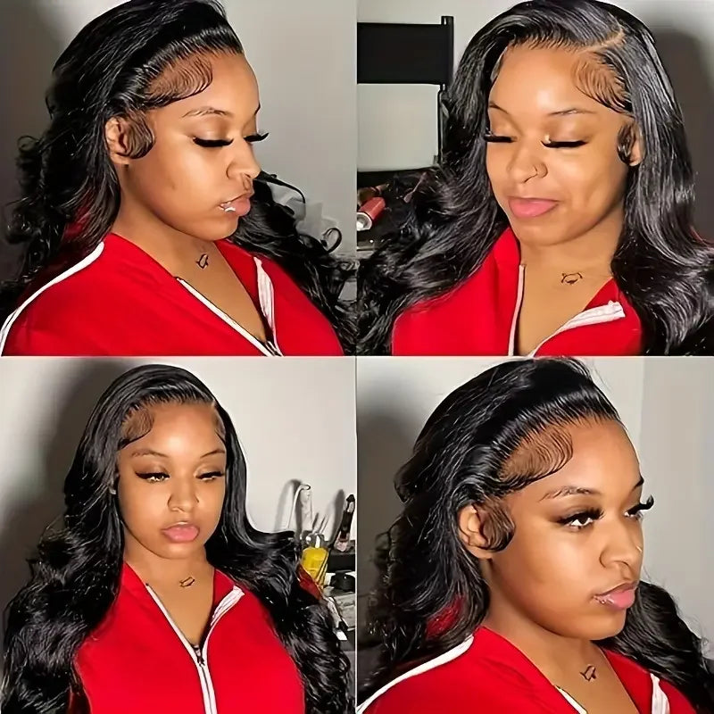 Body Wave HD Lace Front & Clouser - 100% Virgin Brazilian Human Hair 4x4, 5x5, 2x6, 13x4, 13x24 Inches