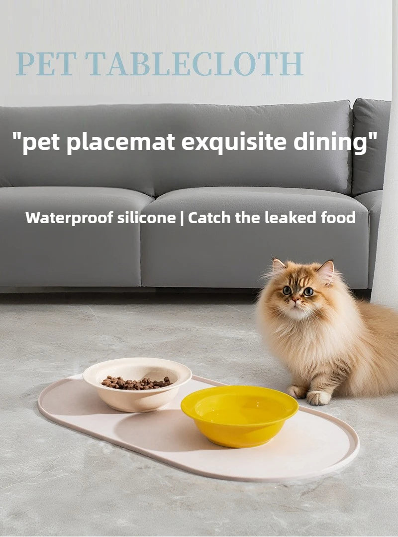 Non - slip Waterproof Pet Feeding Mat