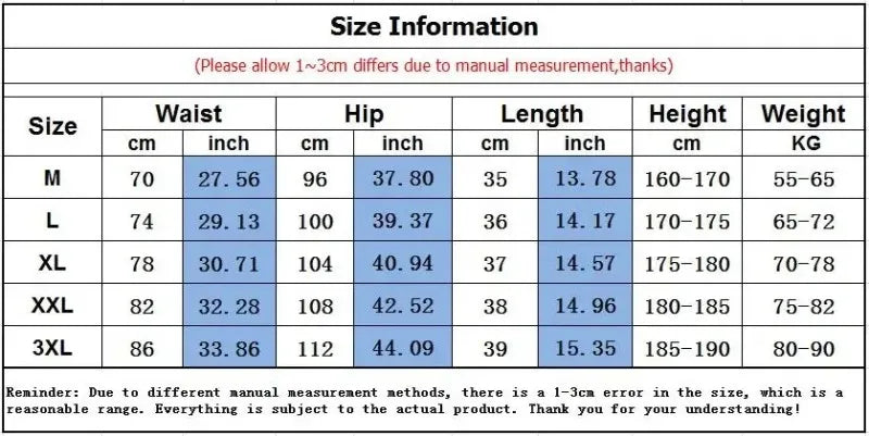 Men's Running Shorts Gyn workout Beach Panrs Syzes M - XXXL