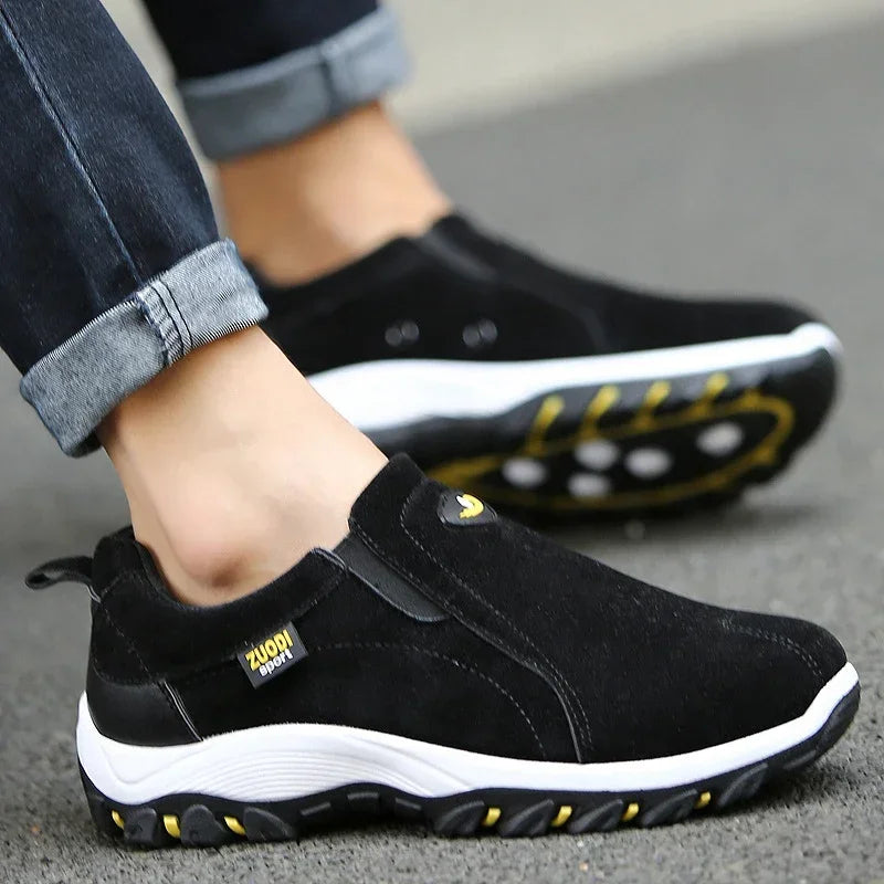 Men's Casual Sports Shoes for Outdoor Walking - Lightweight & Fashionable