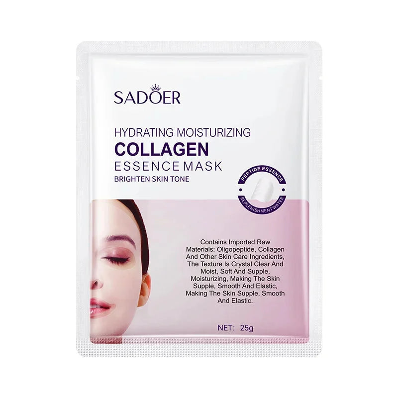 Collagen Anti-Aging Facial Mask Hydrating, Brightening & Wrinkle Repair