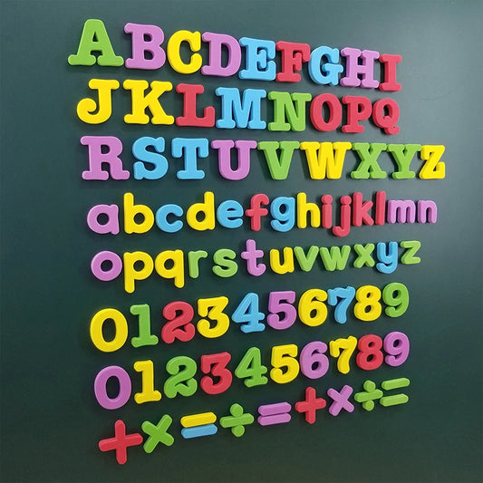Magnetic Letters & Numbers Set -Educational Alphabet Learning Toy for Preschool Kids